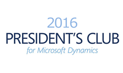 2016 President's Club for Microsoft Dynamics