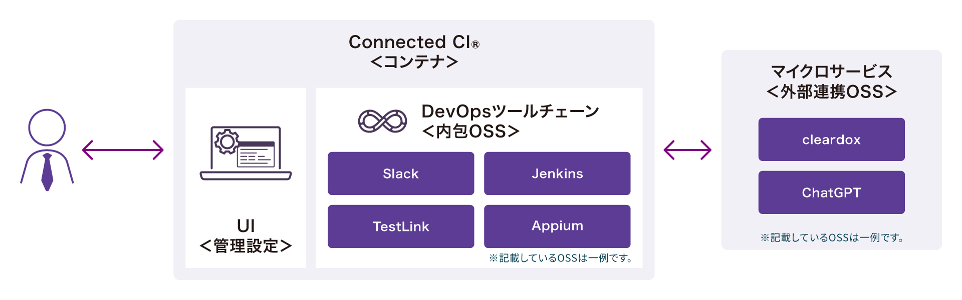 図版／Connected CIの構成例